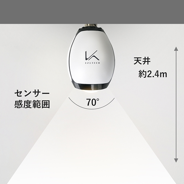 特価超激安カルテック 消臭人感センサーライト 蛍光灯/電球